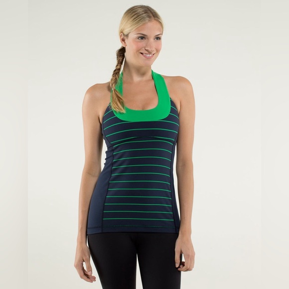 Lululemon Scoop Neck Tank Luon Light Activewear Yoga Workout Run Gym Training - Picture 2 of 13